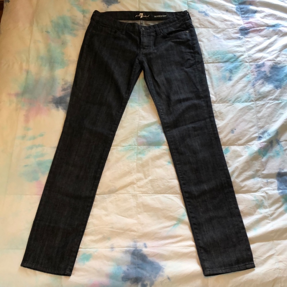 7 for all Mankind Roxanne straight leg jeans